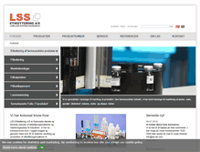 Tablet Screenshot of lss-dk.com